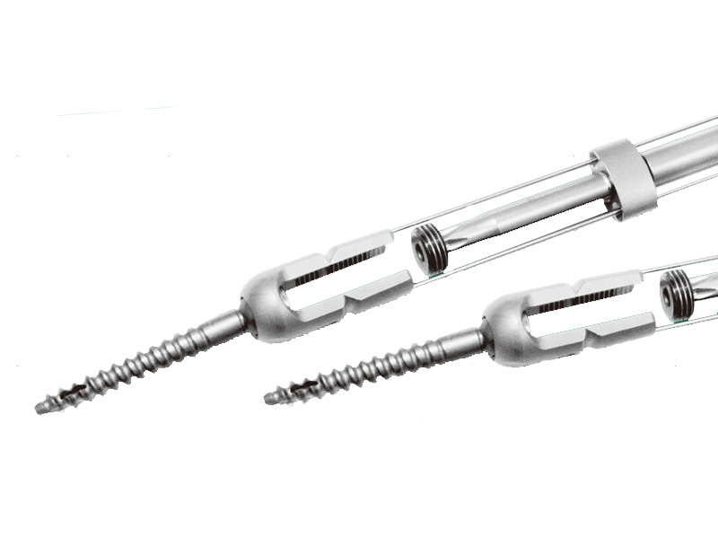 Minimally invasive single-site spinal fixation system