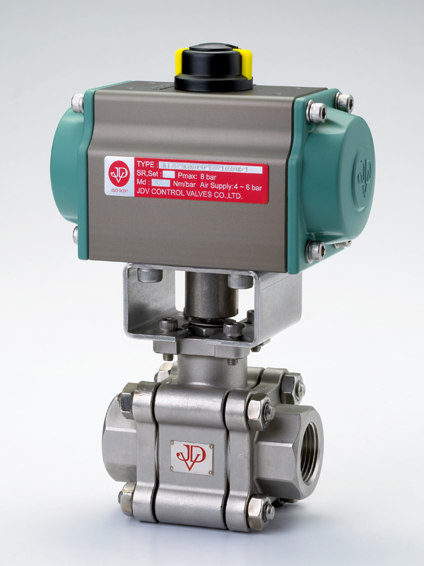 JBSM Series 3PC Threaded / Welded Metal Seat Ball Valve