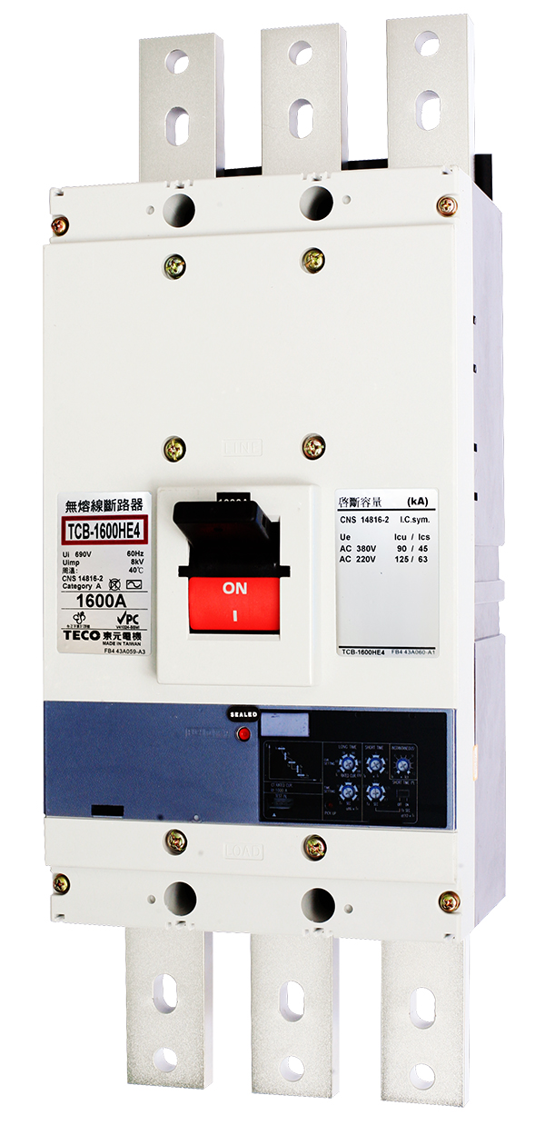 Electronic Molded Case Circuit Breaker / TECO ELECTRIC & MACHINERY CO., LTD.