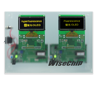 Hyperfluorescence PMOLED Display- WiseChip Semiconductor Inc. 