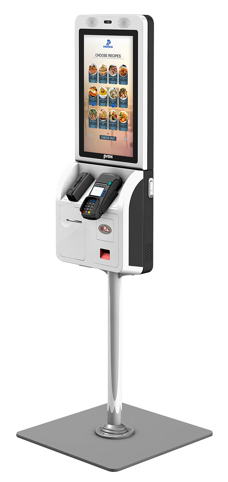 21.5" self-service checkout KIOSK system