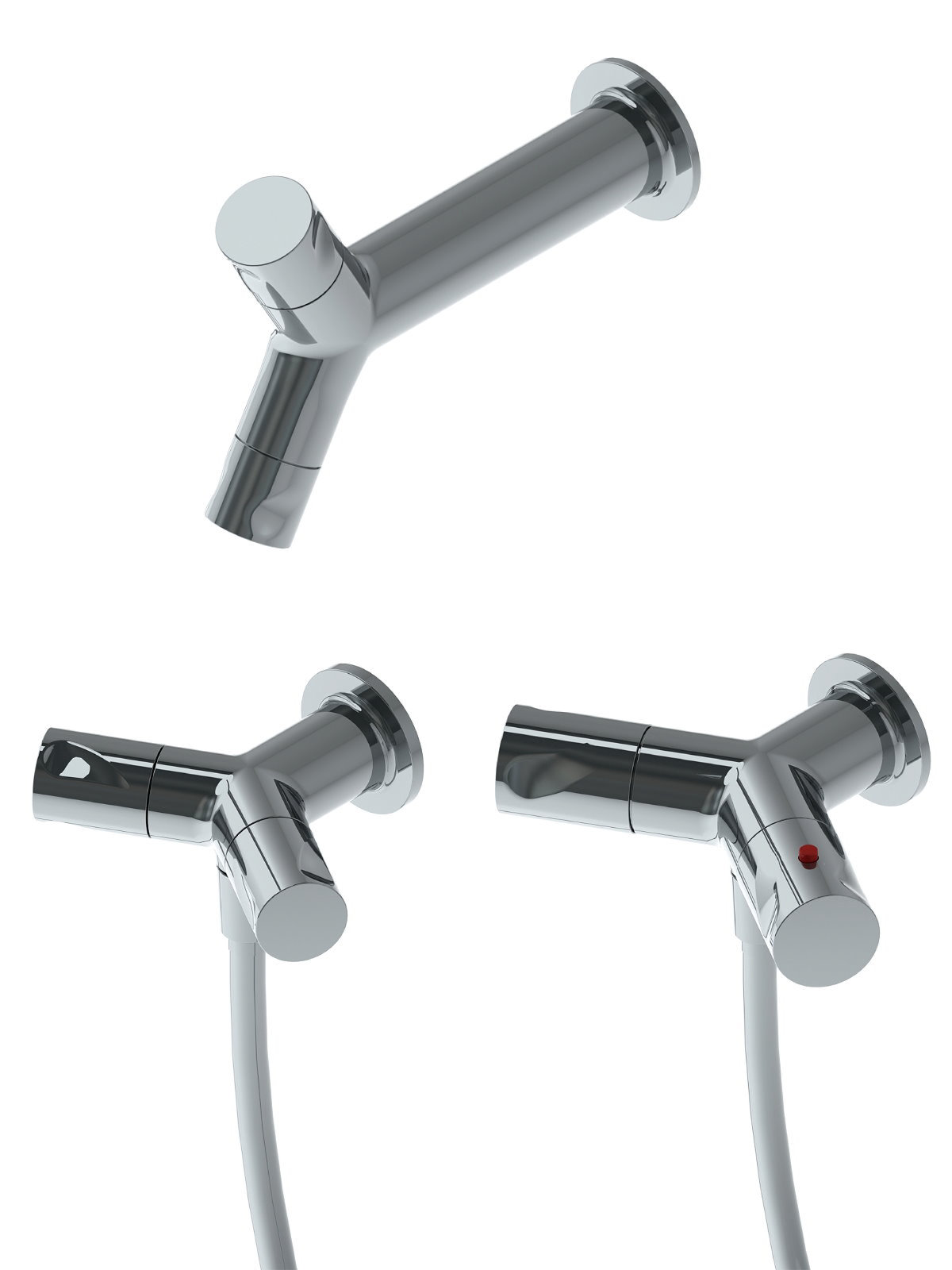 YES 2 Basin Faucet & Shower Mixer Set