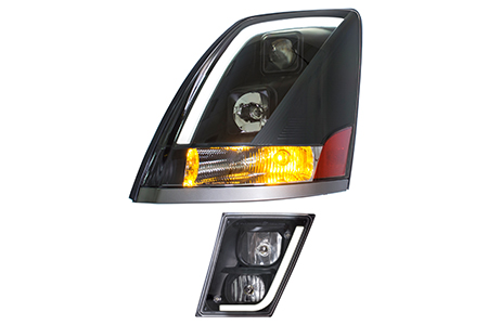 TOPOWER SKYLINE DAWN COMMERCIAL TRUCK HEADLIGHT/FOG LIGHT WITH LED LIGHT BAR / Topower Co., Ltd.