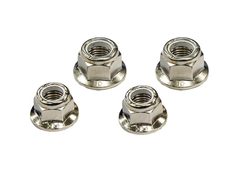 Prevailing torque type hexagon nuts with flange 