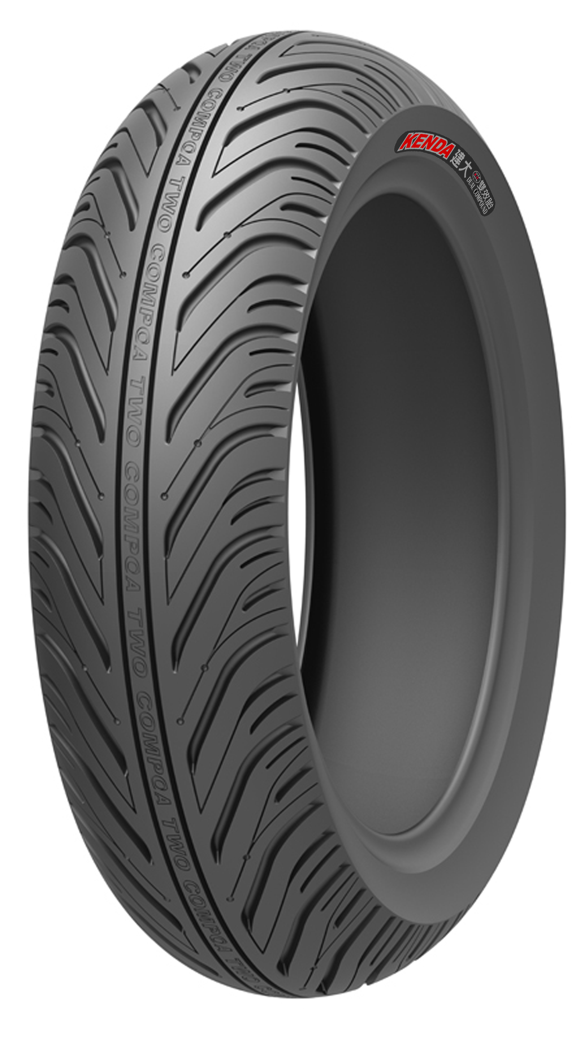 Dual compound Motorcycle Tire