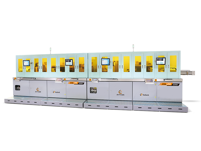 Fully Automatic PCB Double Sided Legend Ink Jet Printing Line