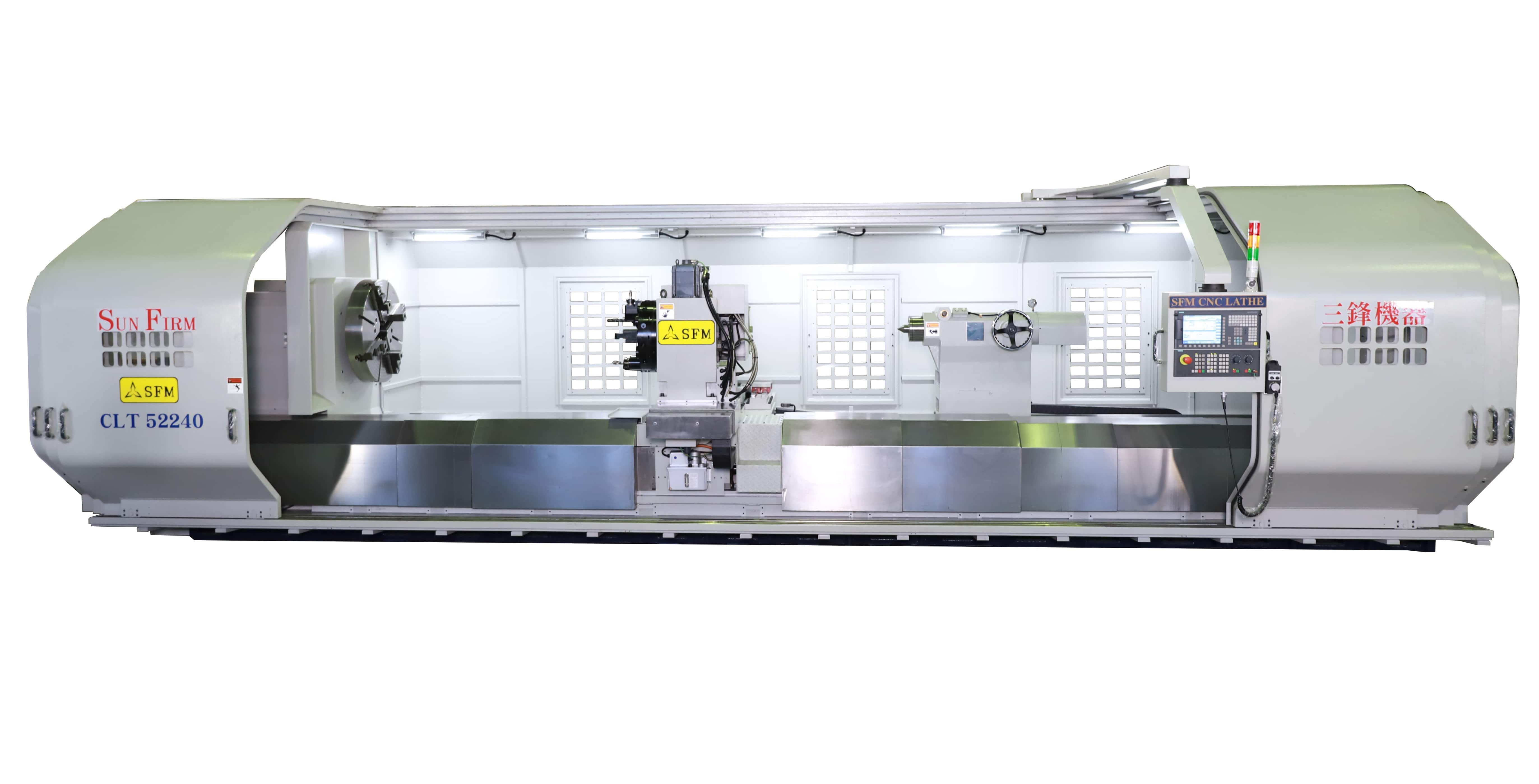 Multi-Axis Simultaneous Motion Multiple Guideways Heavy Duty Smart CNC Lathe / SUN FIRM MACHINERY IND. CO., LTD.