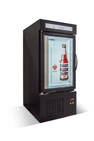 Intelligent marketing display fridge for unmanned store / LWO Technology Company