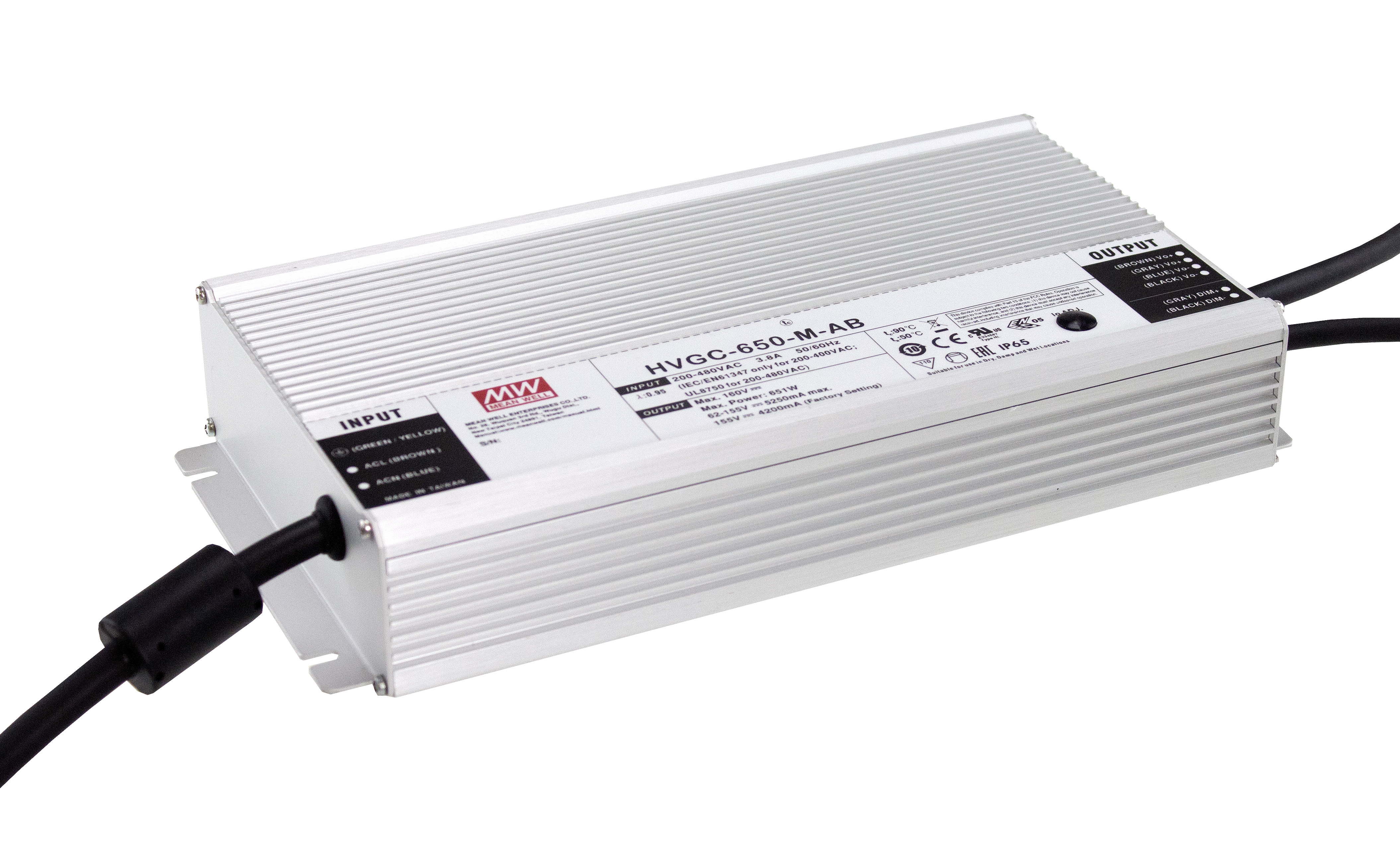 650W dimmable high wattage LED driver