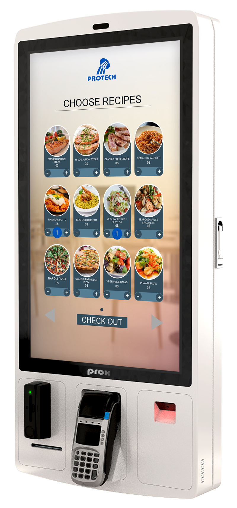 Self Ordering Kiosk