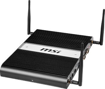 Slim Fanless Box PC with Intel® Skylake/Kaby Lake ULT, 3 display outputs & Easy Maintenance for Digital Signage & Automation / MICRO-STAR INTERNATIONAL CO.,LTD.