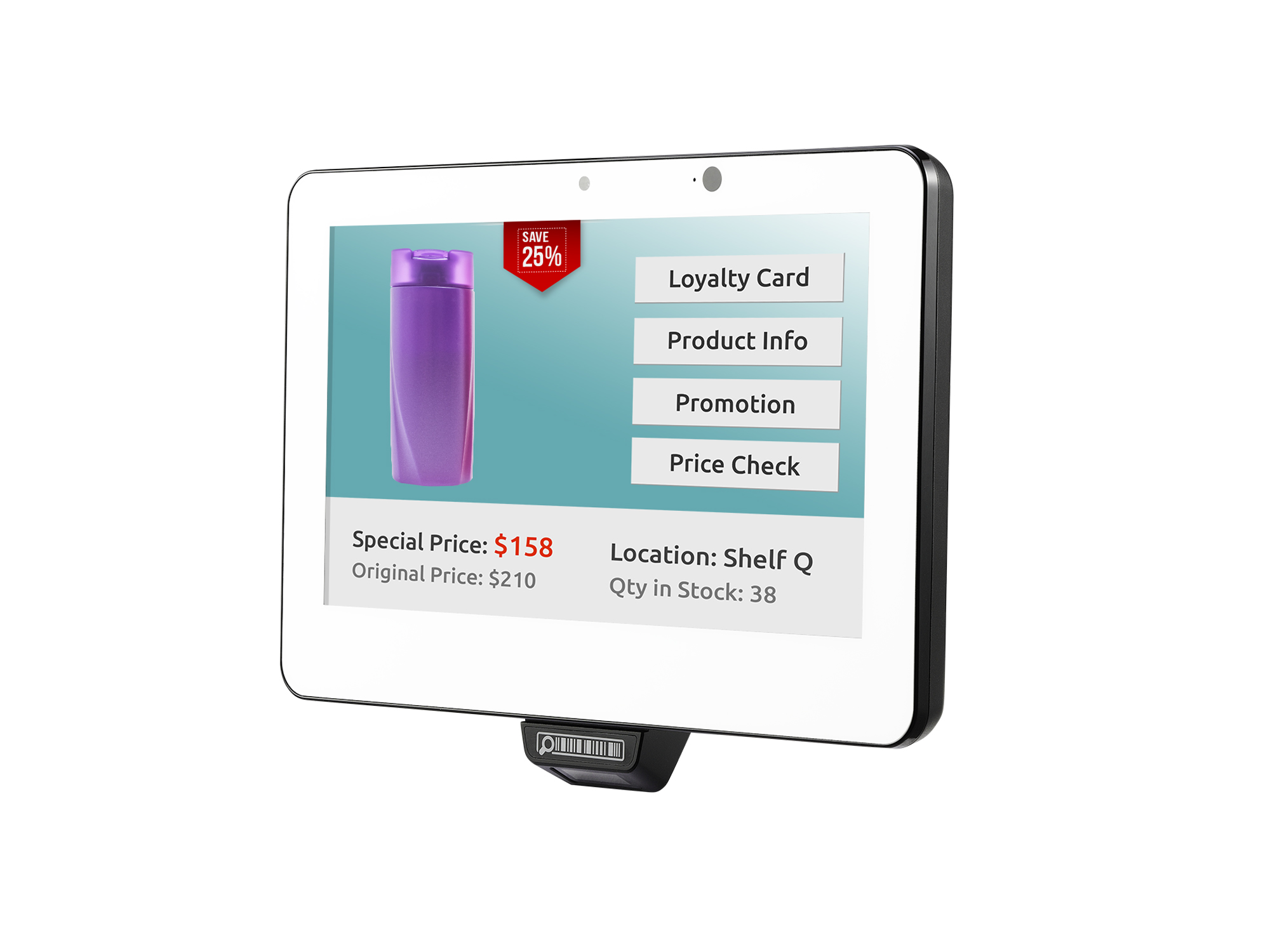 11.6” Multi-Function Price Checking Terminal