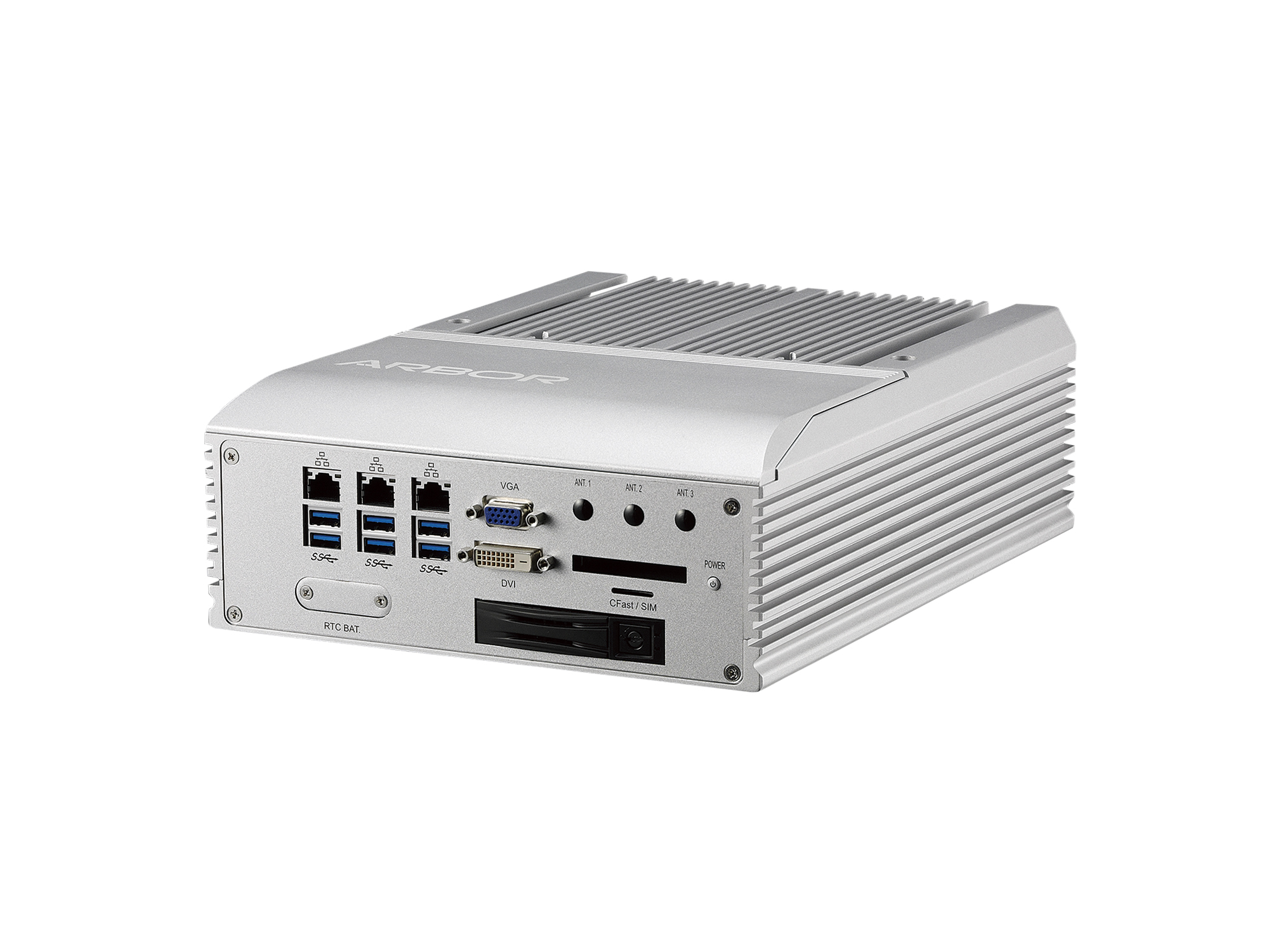 Fanless High-Performance In-Vehicle Surveillance Computer