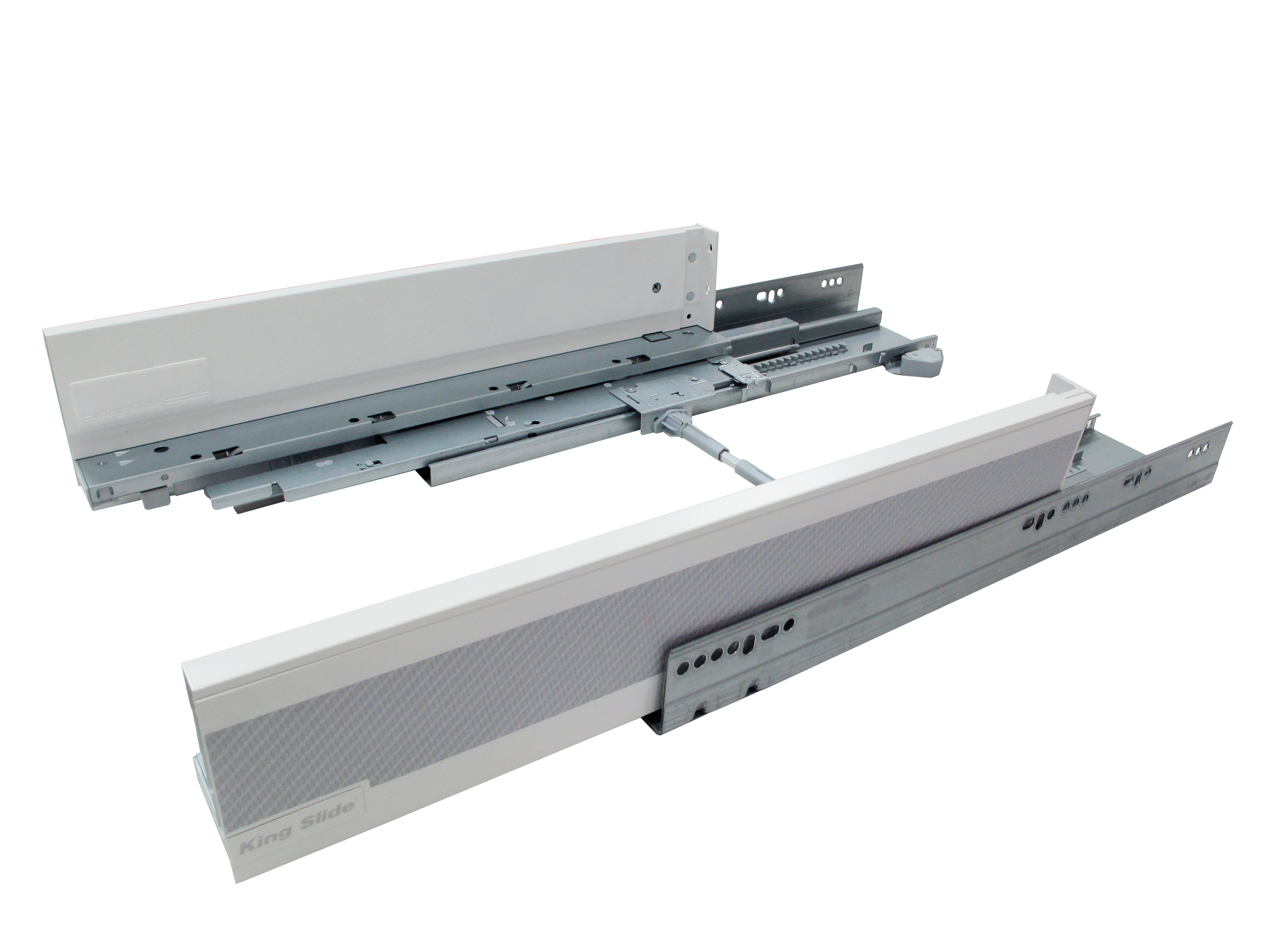 SIMLEAD Safety Drawer System with Push Open, Soft-Closing and VSD / King Slide Works Co., Ltd.