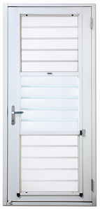 ventilation door with particle ventilation door with particle protection screen / Taroko Door & Window Technologies, Inc.