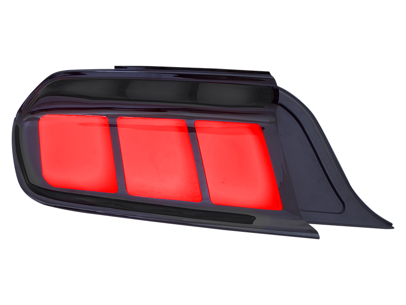 american muscle car LED tail lamp with light guide