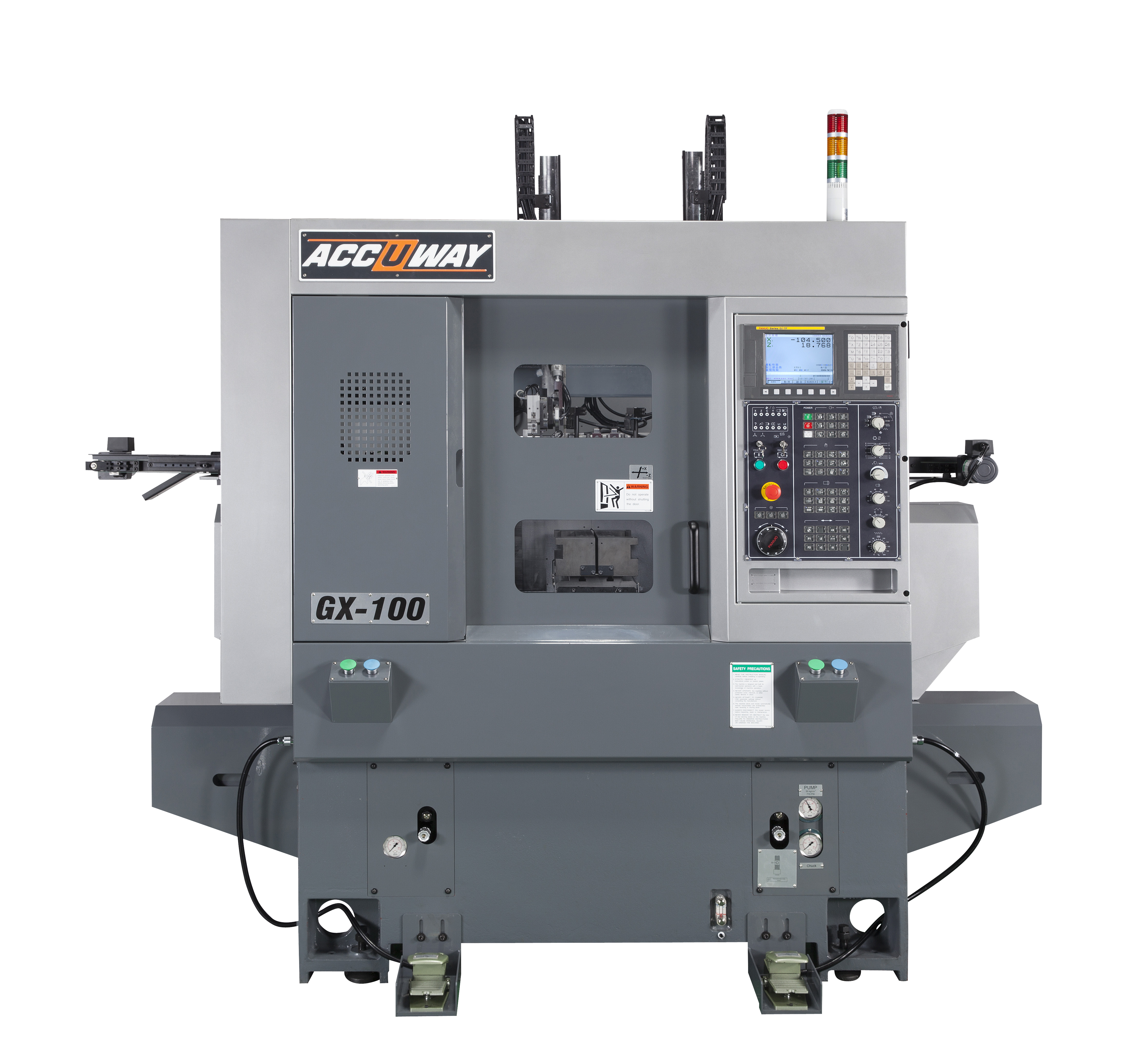 Compact CNC Lathe for Automatic Machining