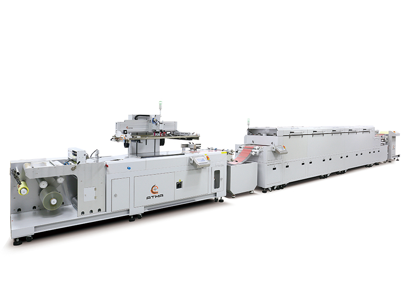 Fully Automatic Roll-to-Roll Screen Printing Line