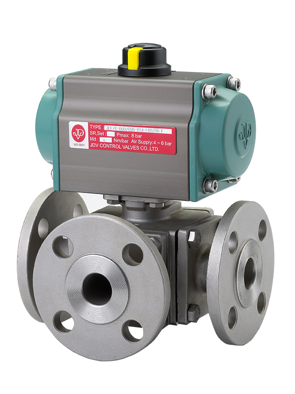 3/4-Way Trunnion Type Metal Seat Ball Valve