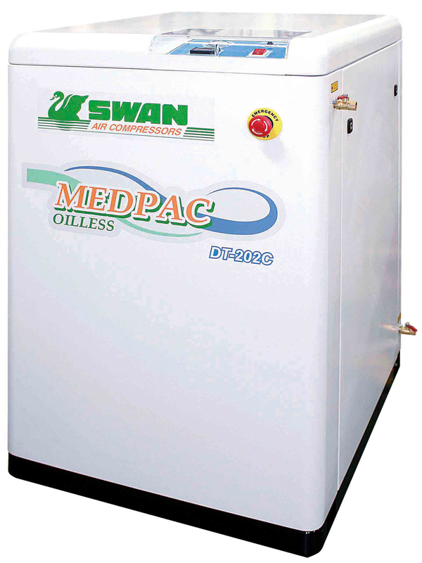 Oil-less Cabinet Type Air Compressor