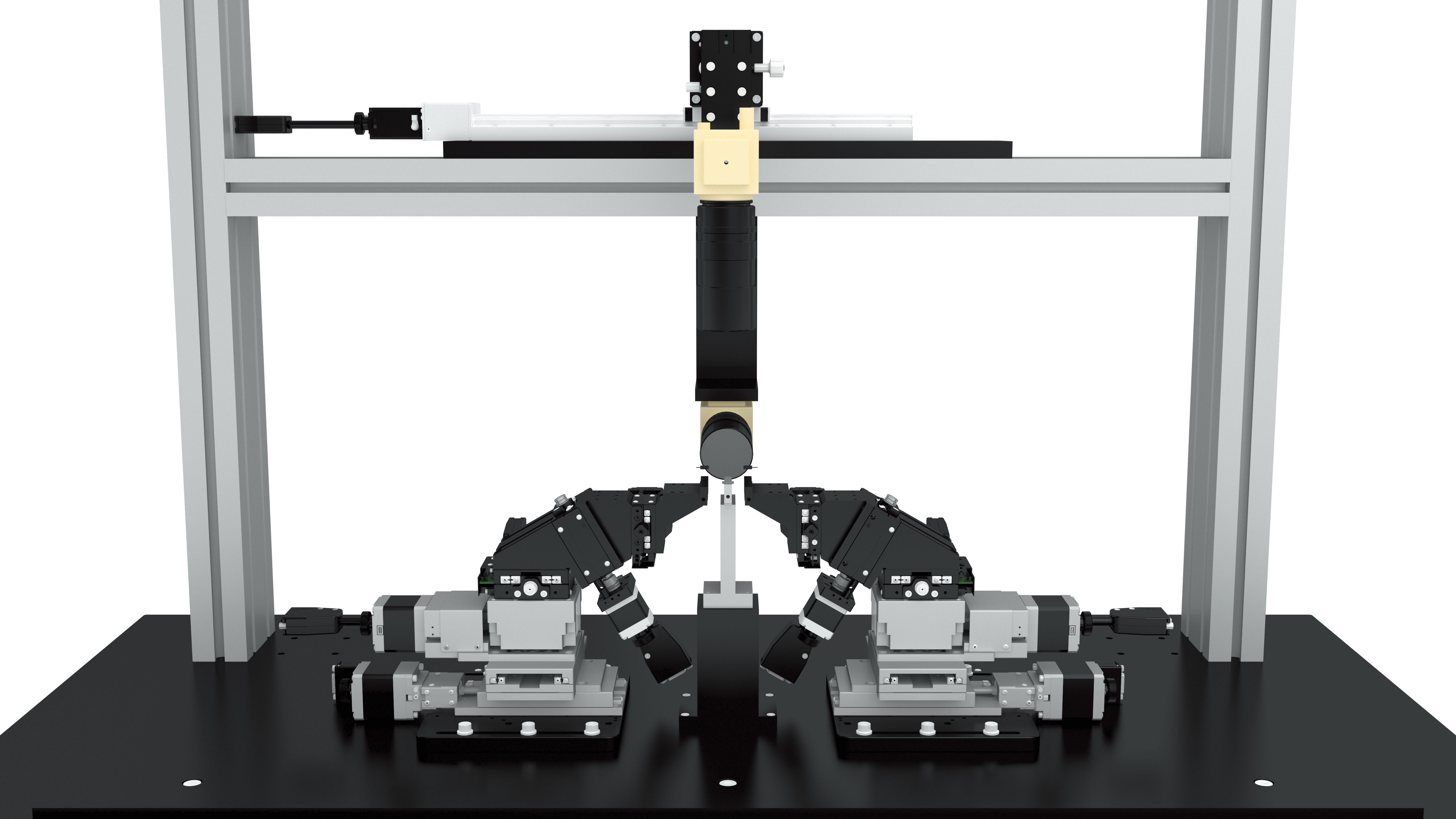 Six-axis Optical Fiber Alignment Stage Module