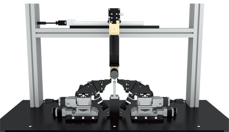 Six-axis Optical Fiber Alignment Stage Module / GMT GLOBAL INC.