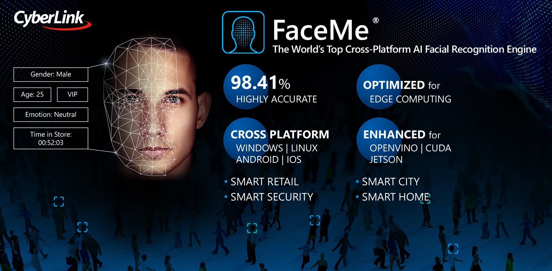 FaceMe® AI Facial Recognition Engine / CyberLink Corp.