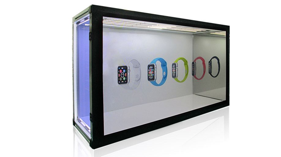 连网交互式数位触控透明展示机 / 凌晖科技股份有限公司