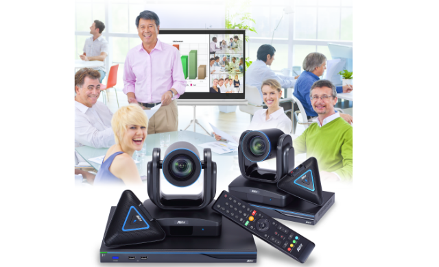 Full HD 4-Sites Multipoint Video Conferencing System