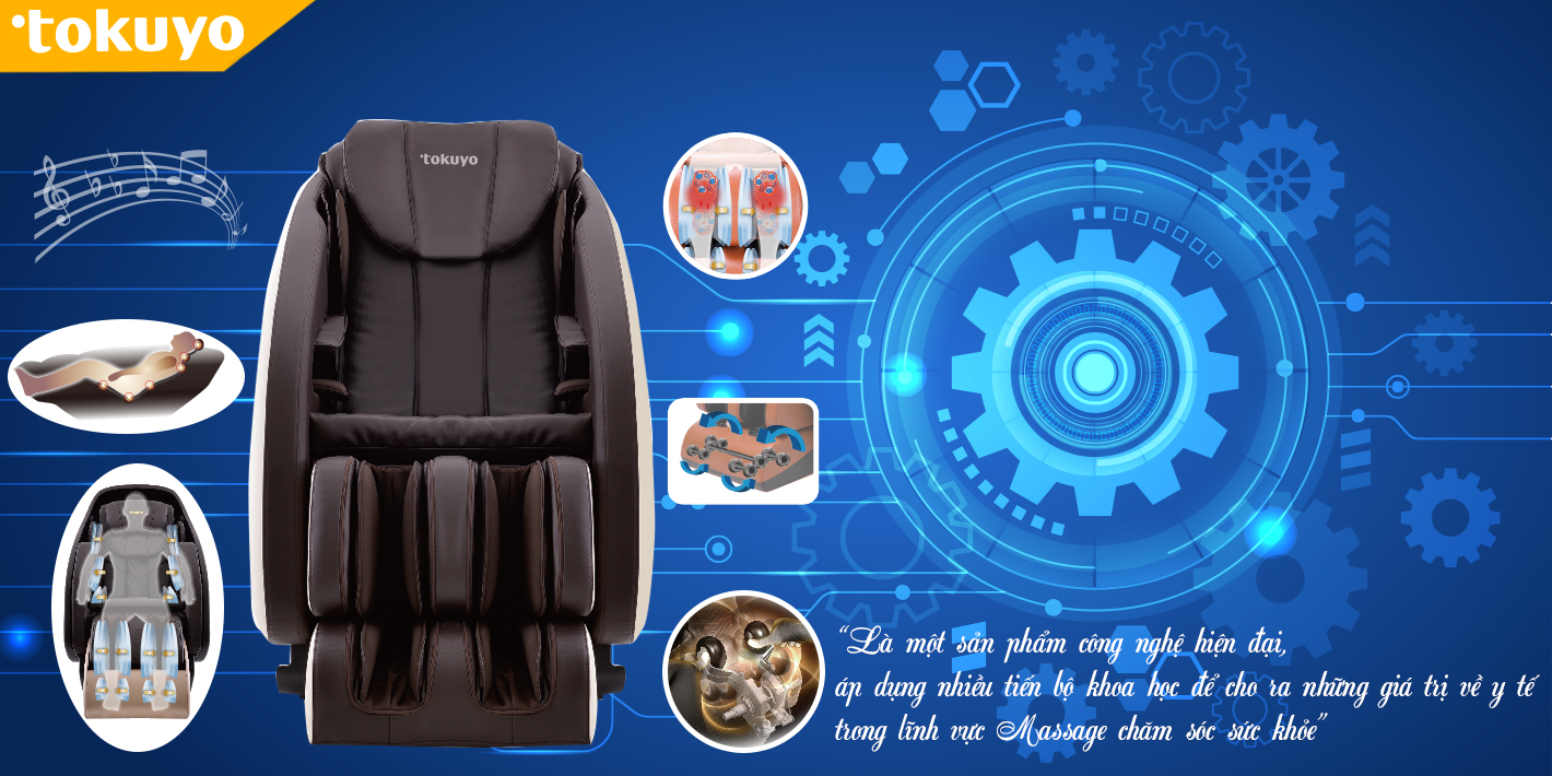 Massage chair SC-555 / Tokuyo Biotech Co., Ltd.