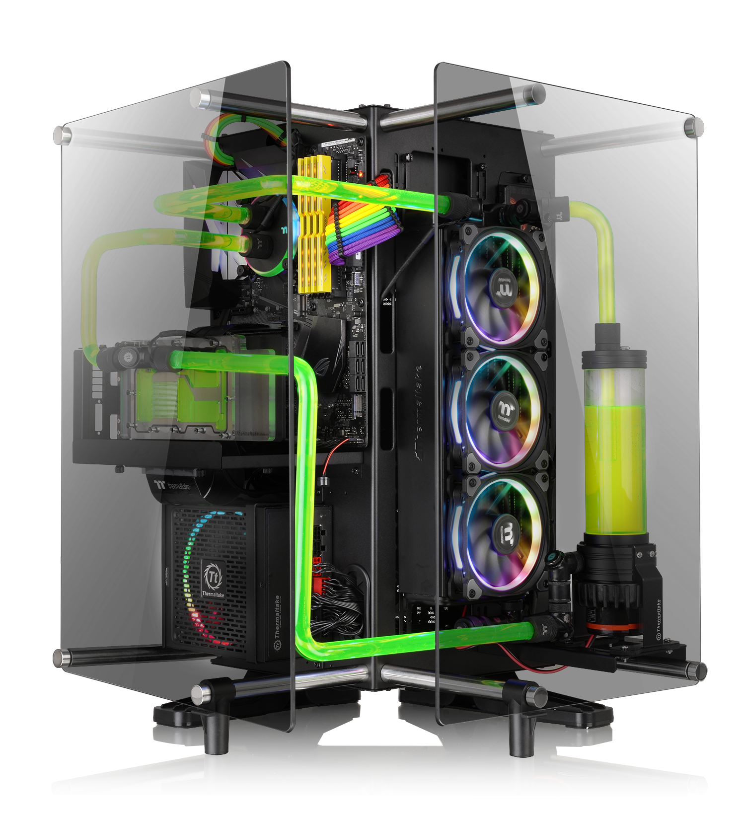 Core P90 Tempered Glass Edition Mid-Tower Chassis / Thermaltake Technology Co., Ltd.