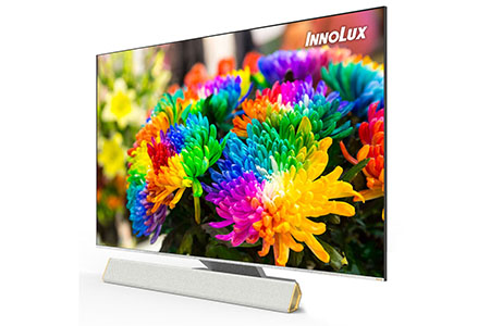 65"Infinity screen and thin 8K TV / Innolux Corporation