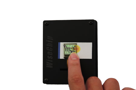 Transparent OLED Touch Display- WiseChip Semiconductor Inc. 