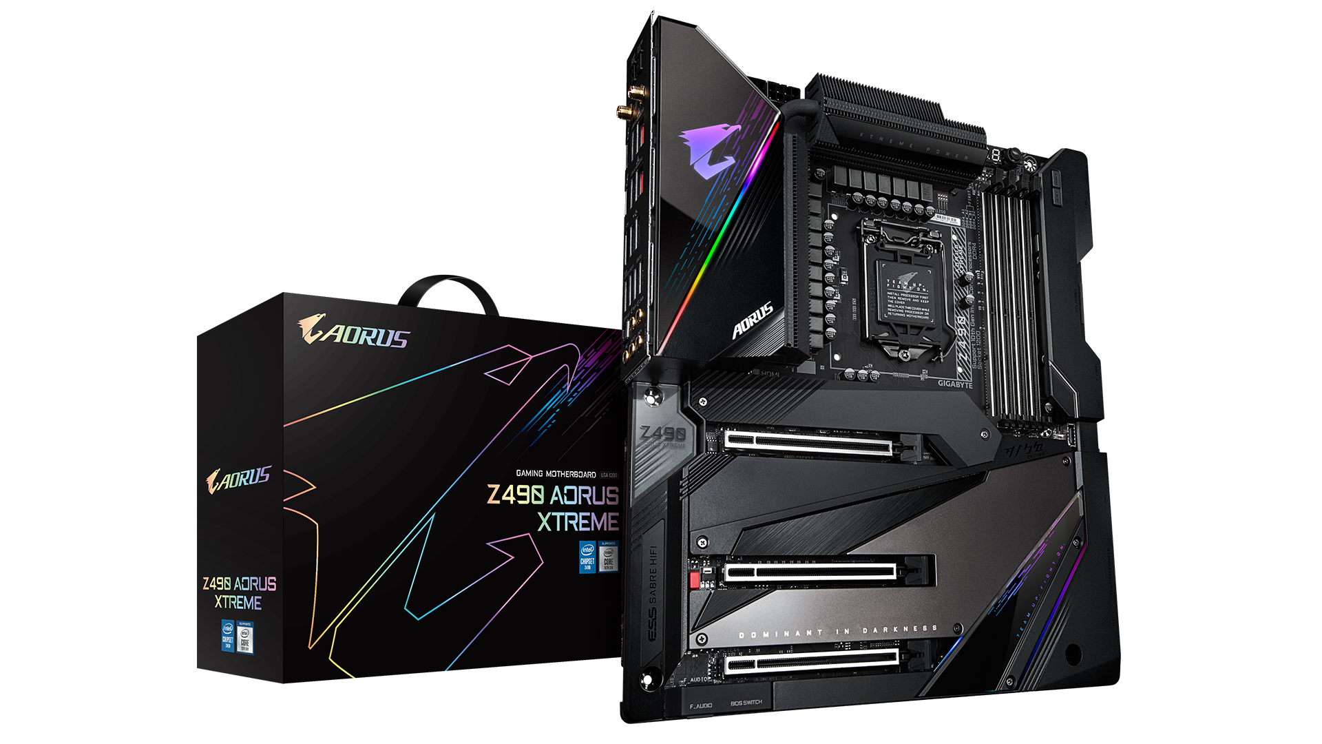 bo mạch chủ của máy tính xách tay dành cho game thủ chuyên nghiệp AORUS Z490 Xtreme