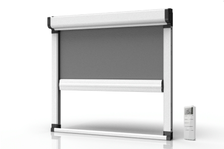 Smart green energy retractable screen window with anti  haze function / Taroko Door & Window Technologies, Inc.
