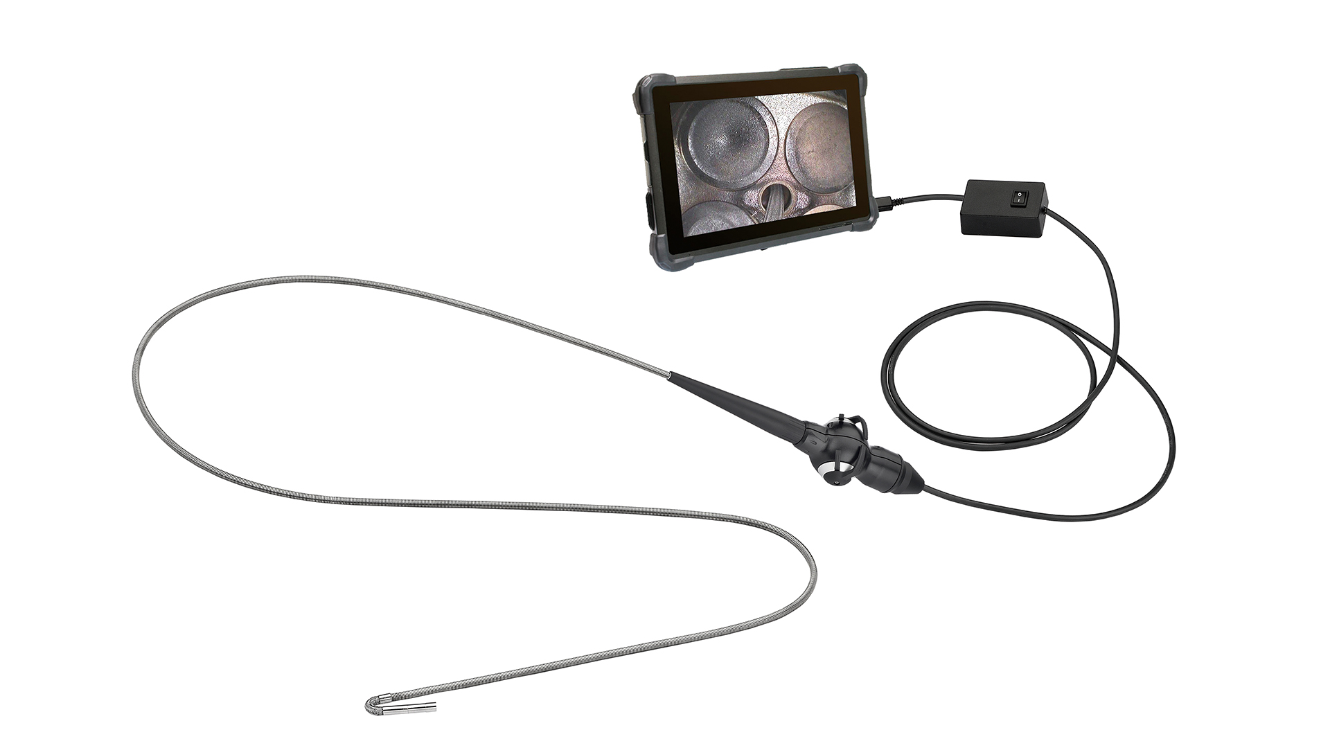 360HD+ digital industrial endoscope