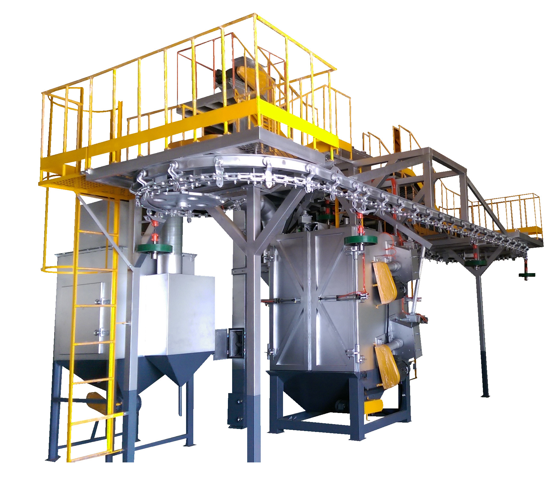 Chain Conveyor Hanger Type Shot Blasting Machine