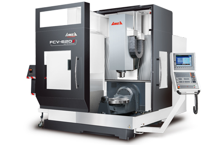 Heavy-duty High Speed Five Axes machining center with intelligence / Awea Mechantronic Co., Ltd.