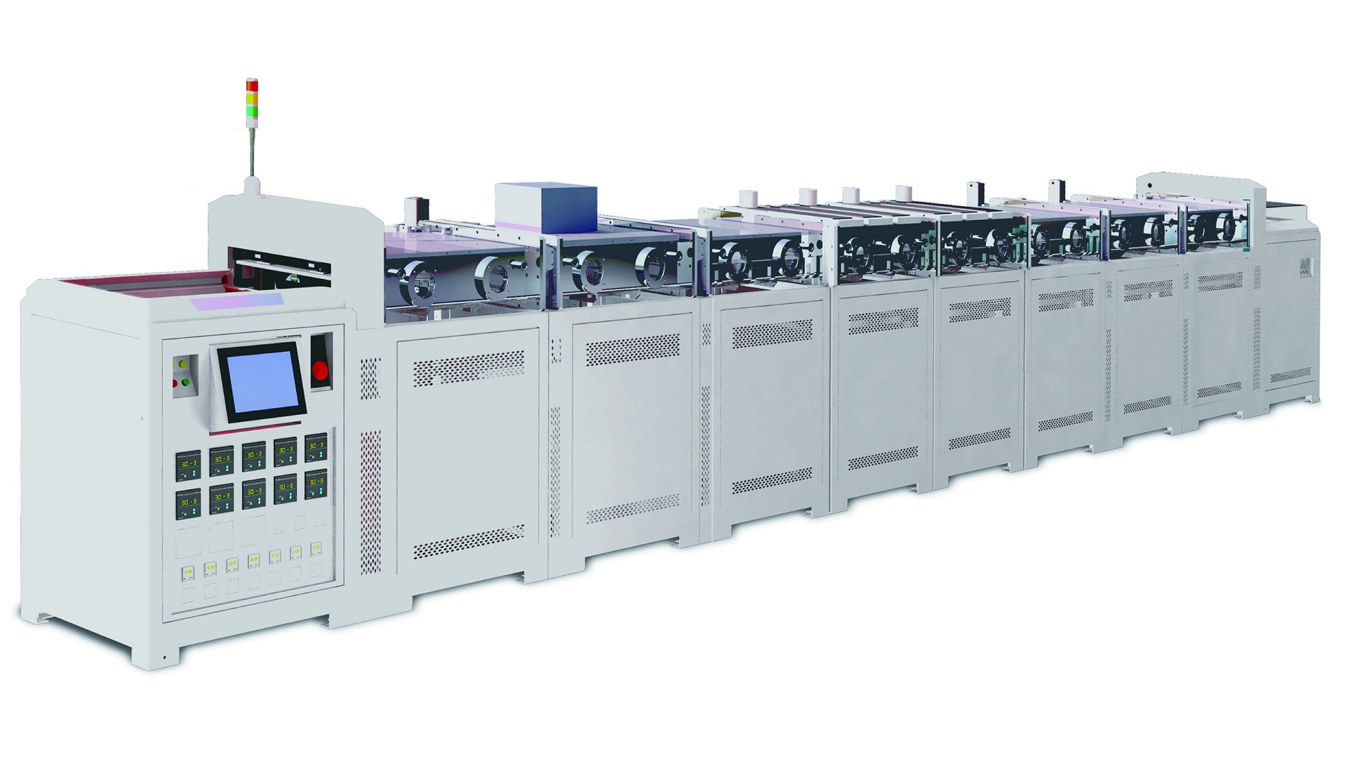 In-Line Vacuum Sputtering Equipment