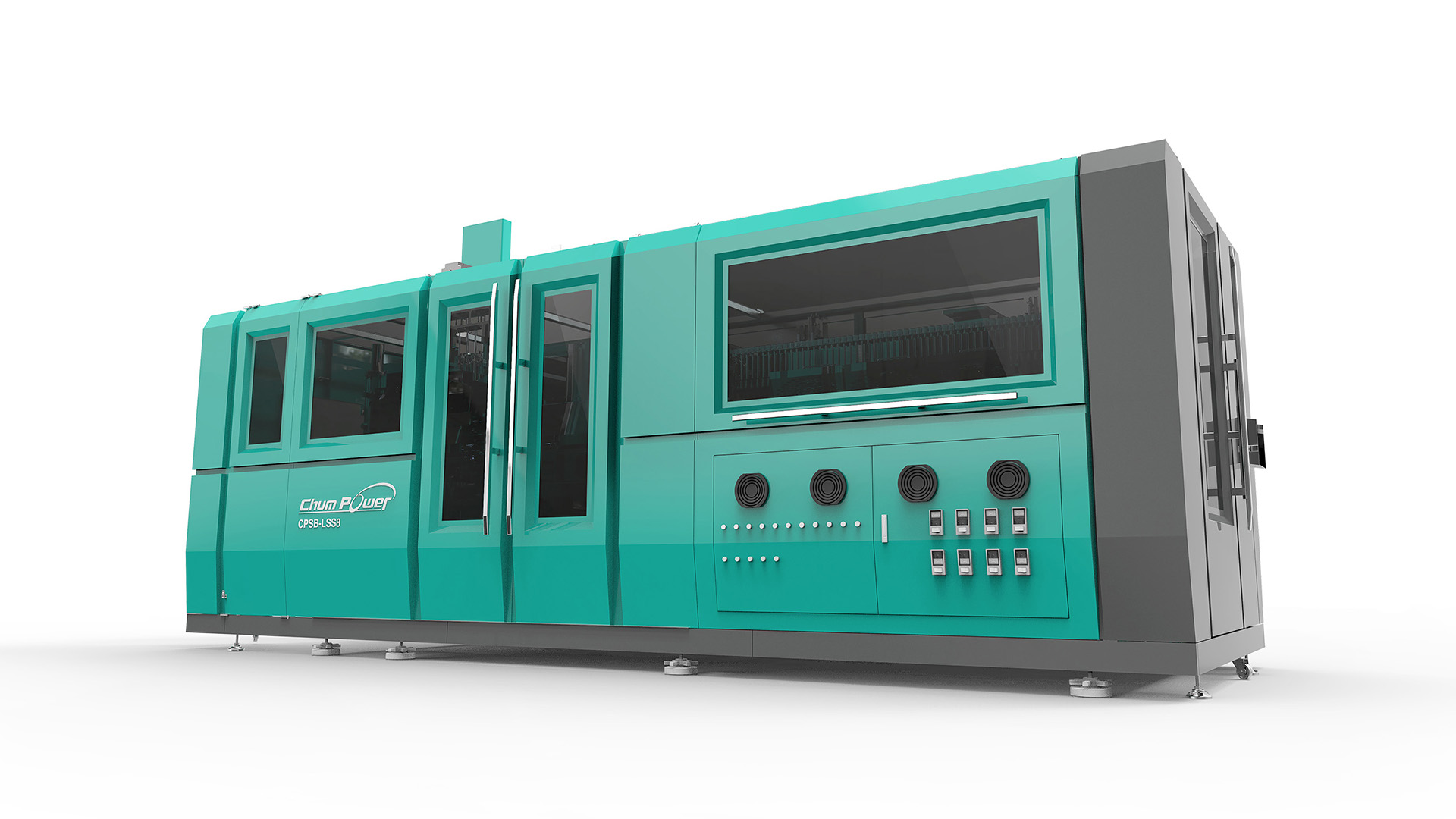 Intelligent blow molding machine