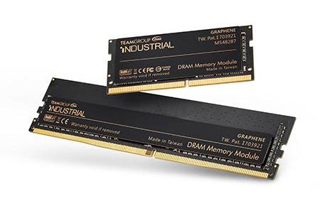 産業用高耐久性DDR4広温度範囲対応メモリ / 十銓科技股份有限公司（Team Group）