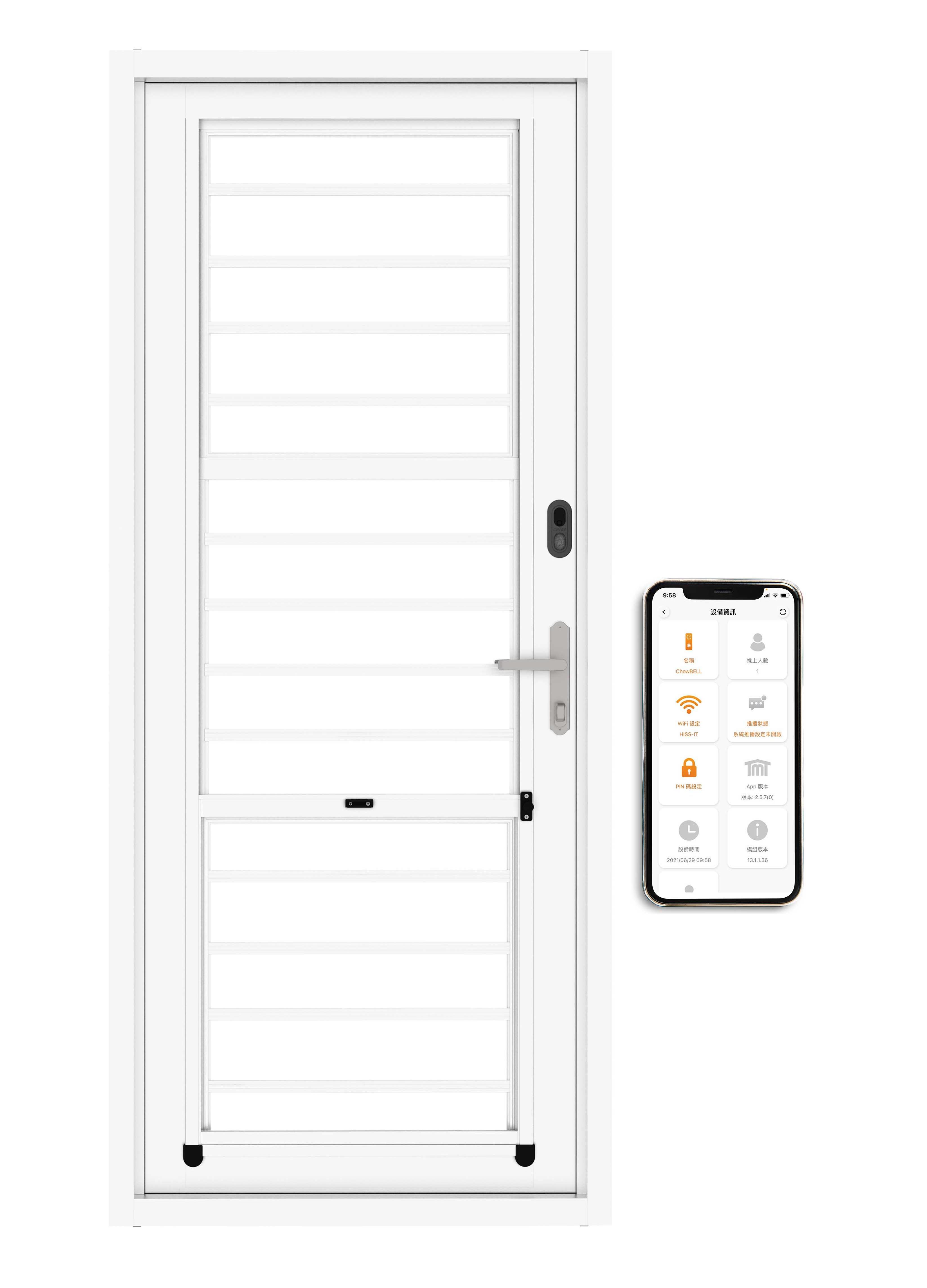 Intelligent Anti-theft Door / Taroko Door & Window Technologies, Inc.
