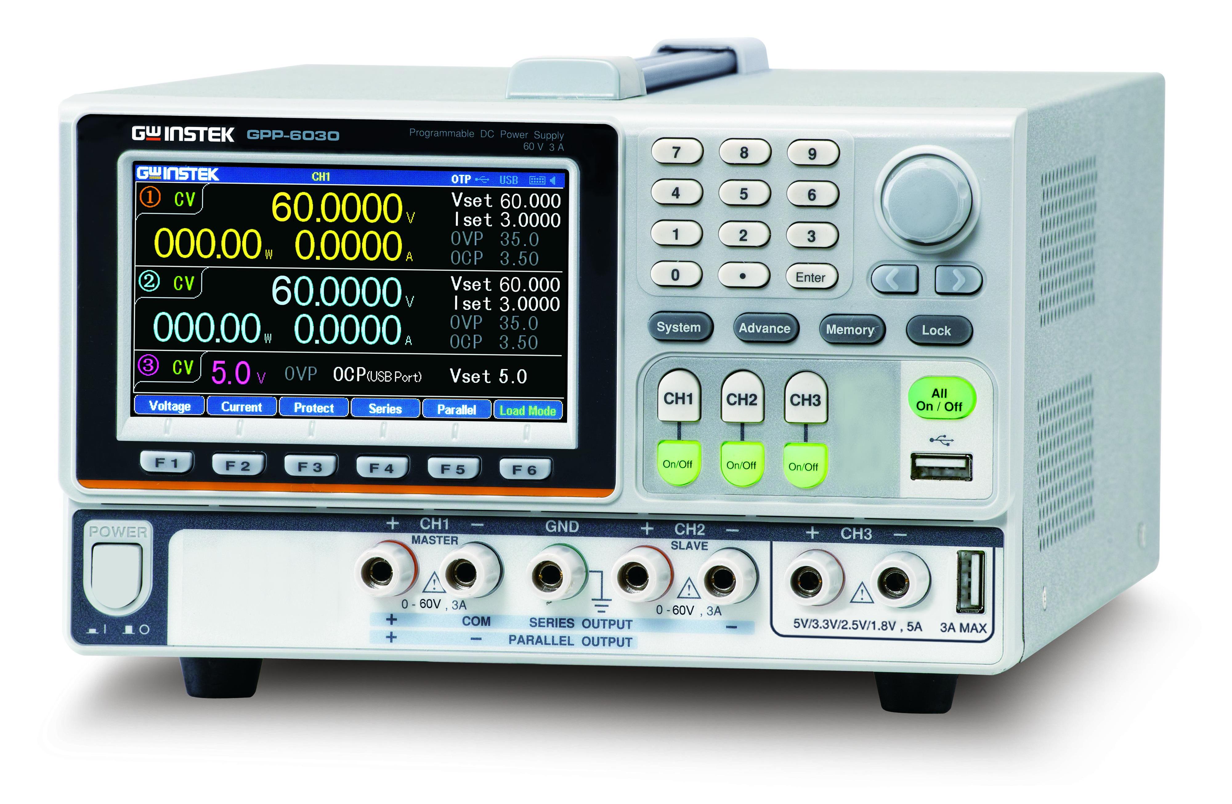 Multi-Output Programmable D.C. Power Supply