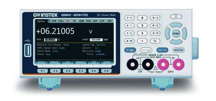 High precision Source Meter / GOOD WILL INSTRUMENT CO., LTD.