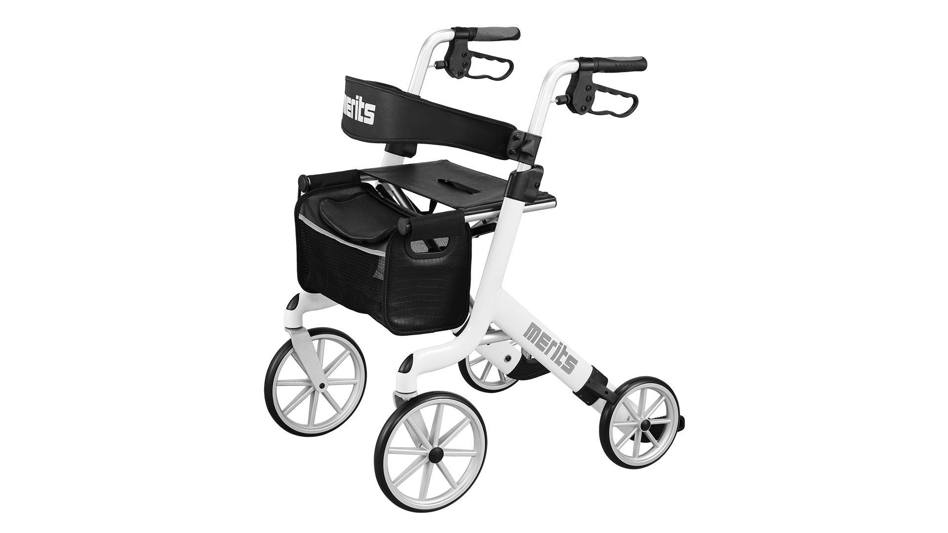 W469 4-Wheeled Aluminum Rollator