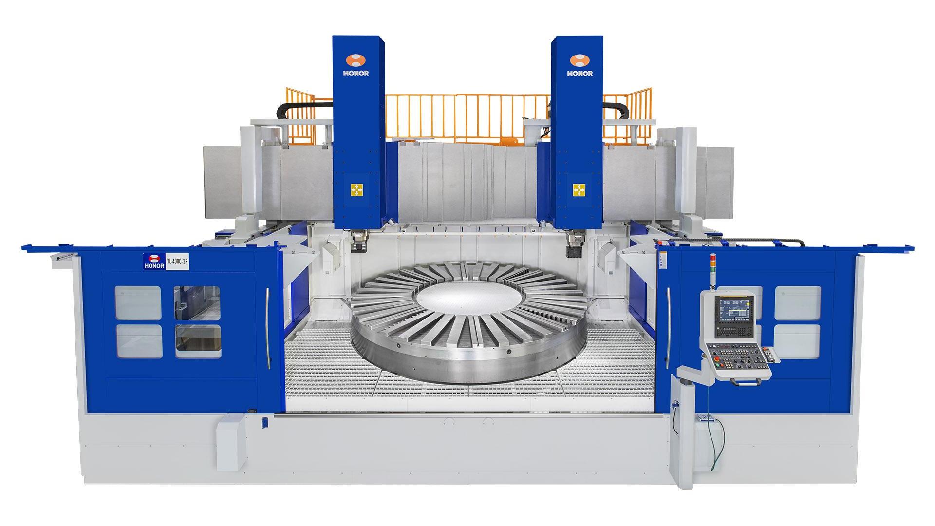 Intelligent dual-ram CNC Vertical turning center