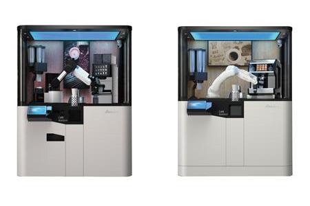 智慧機器人自動咖啡販賣機 / 勵德自動化有限公司