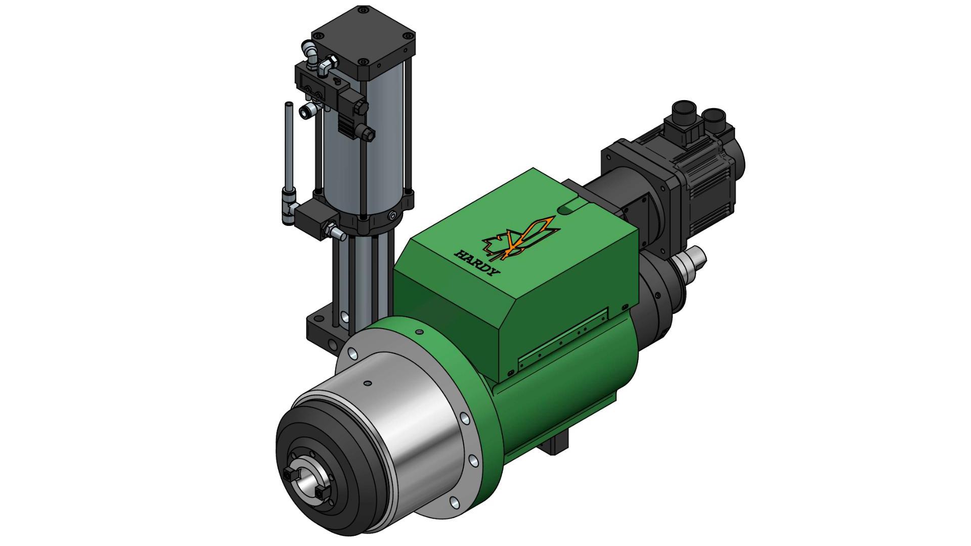 Built-in Motor Drilling Tapping Spindle with ATC