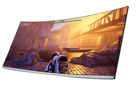 34" WQHD AAS Curve Gaming Monitor-Innolux Corporation