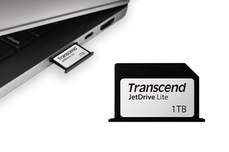 Thẻ mở rộng bộ nhớ cho máy Mac / Transcend Information, Inc.